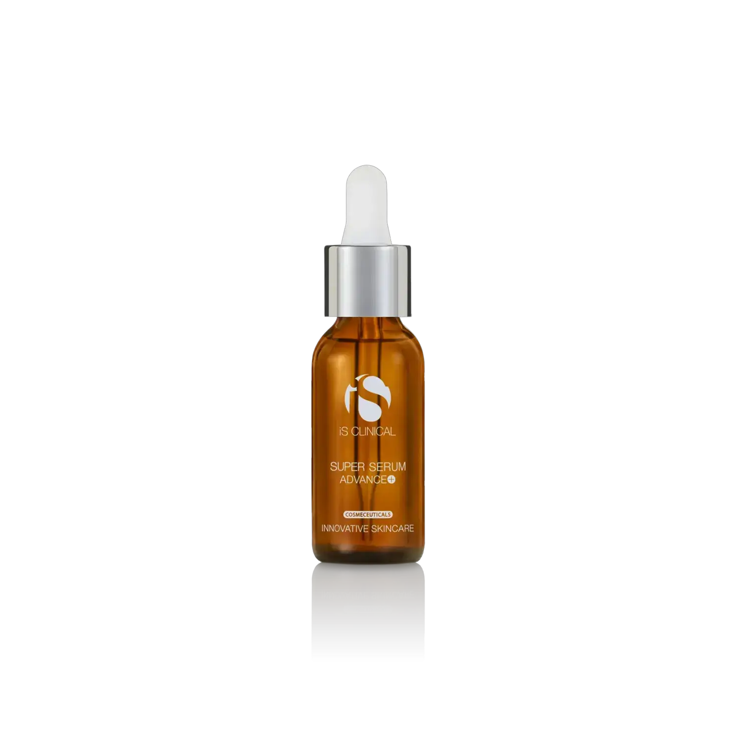 iS Clinical Super Serum Advance+ amber glass serum bottle with dropper cap by Nava Beauty on Tampa Home & Garden Store