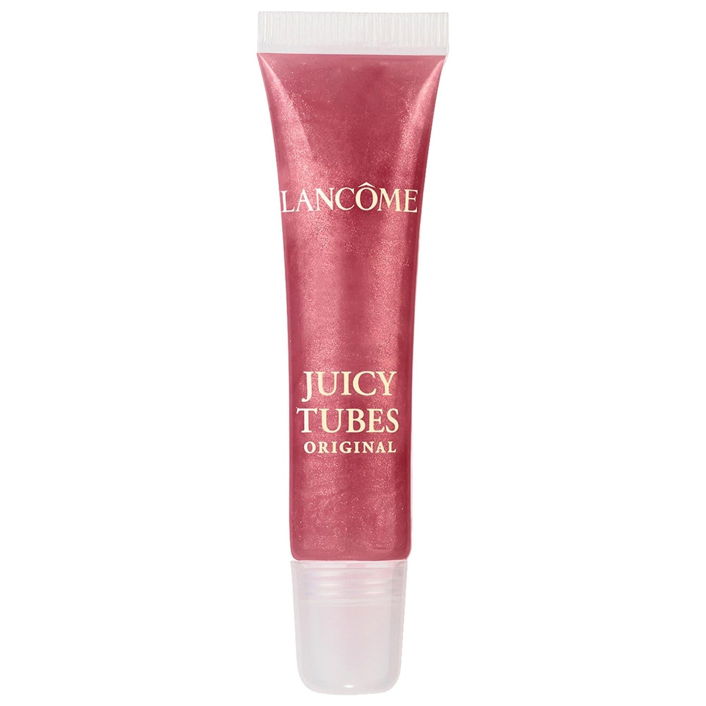 Juicy Tubes Original lip gloss tube in pink glittery finish with Lancôme branding on Tampa Home & Garden Store