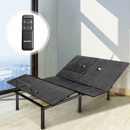 Base de cama ajustable tamaño queen con inclinación de cabecera y piecera