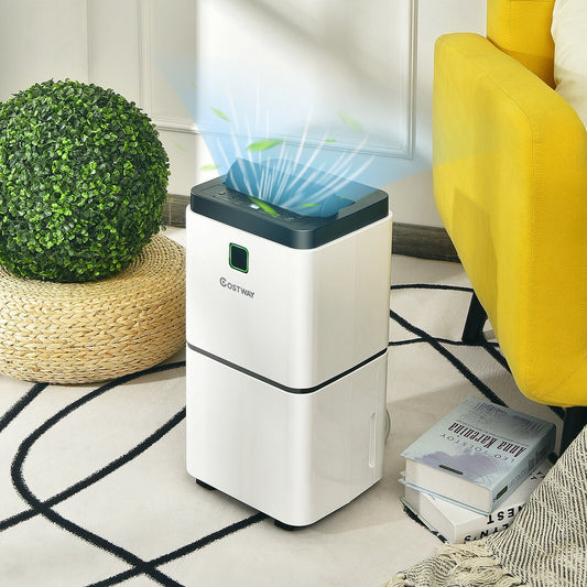 30 Pints 1500 Sq. ft Dehumidifier for Medium to Large Room with Indicator - Tampa Home & Garden Store