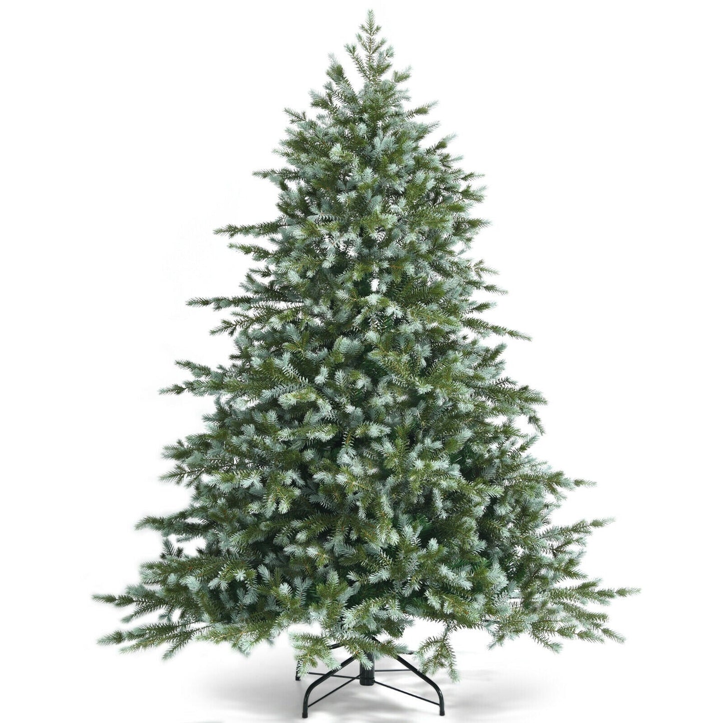 6 ft DirectDeals artificial spruce hinged Christmas tree with dense green needles on Tampa Home & Garden Store
