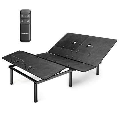 Base de cama ajustable tamaño queen con inclinación de cabecera y piecera