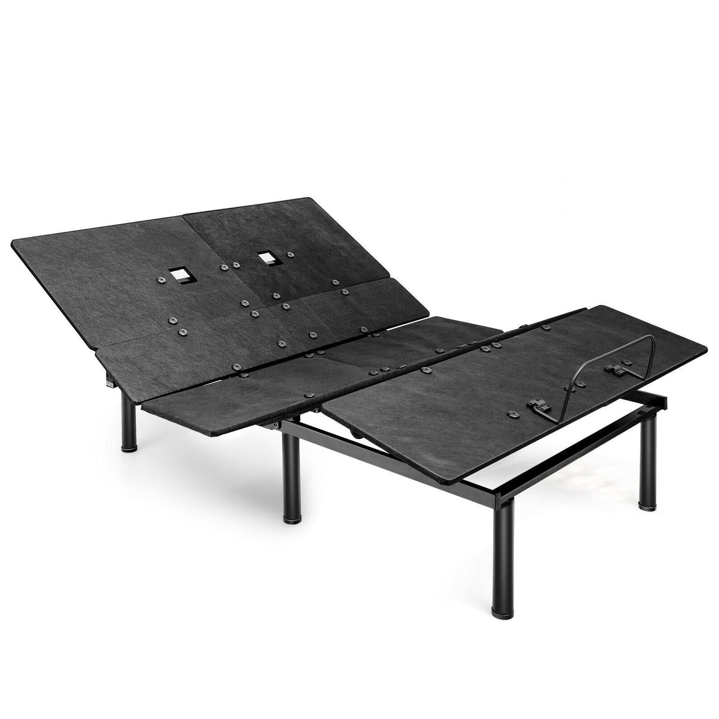 Base de cama ajustable tamaño queen con inclinación de cabecera y piecera