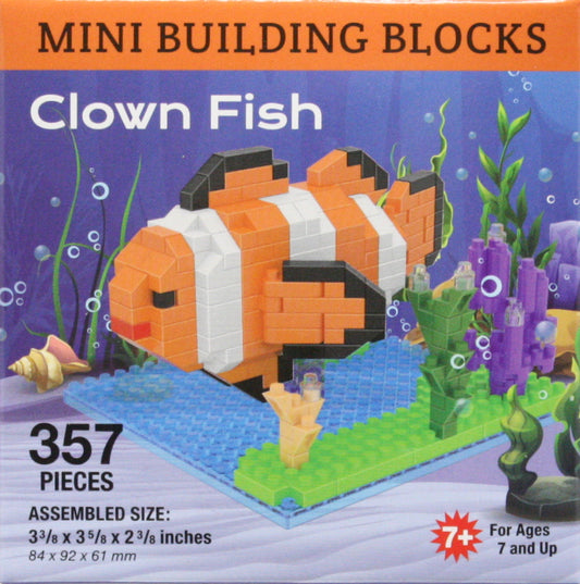 Mini blocs de construction - Poisson-clown