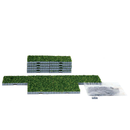 Complete Plaza Park Grass - 16 Pieces