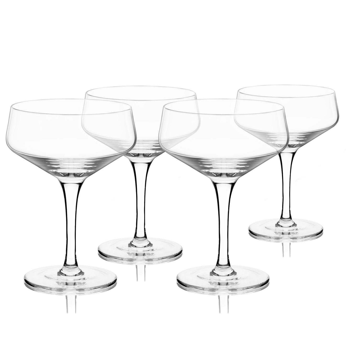 Raye Angled Crystal Coupes And Drinking Glasses