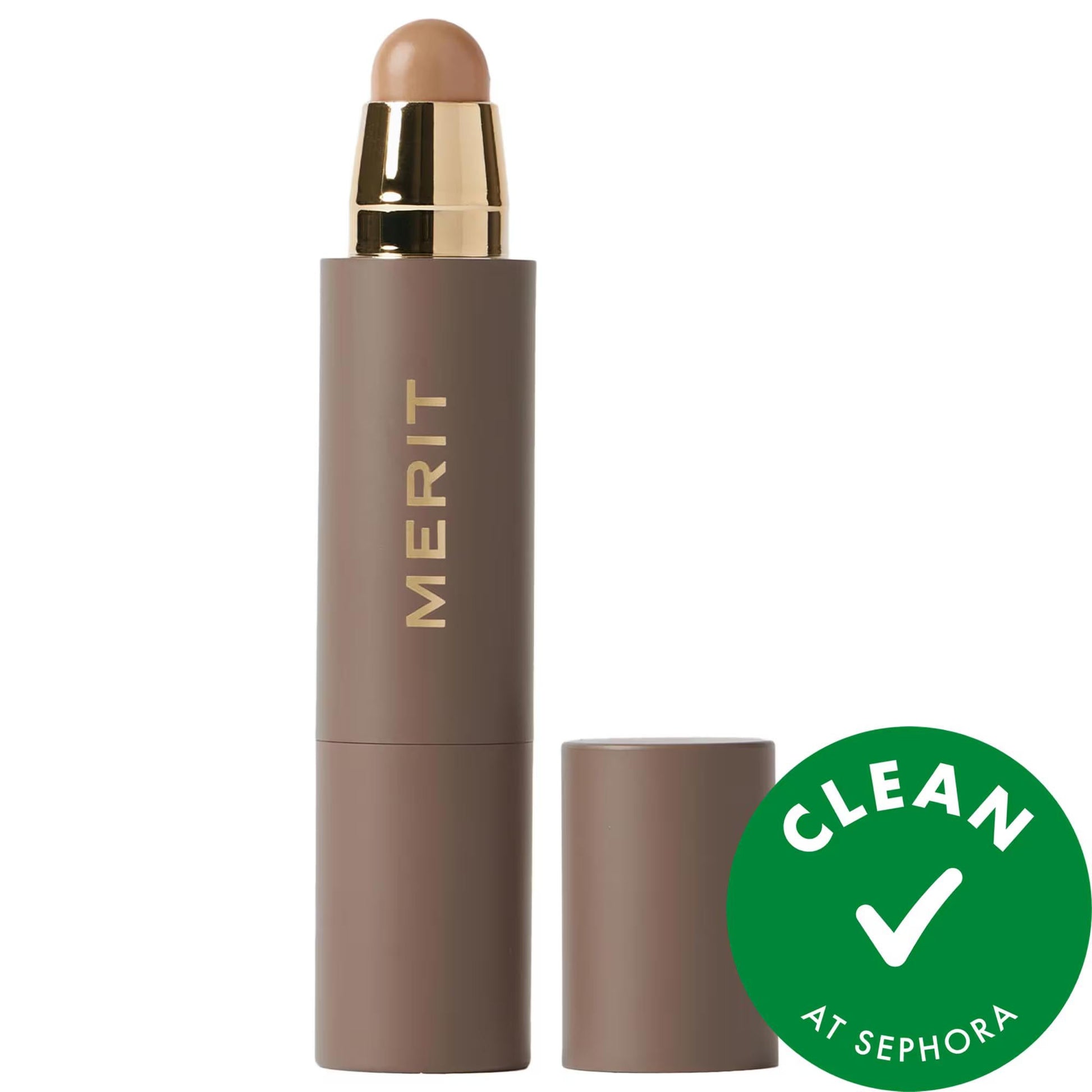 Two foundation & concealer sticks in natural nude; dual taupe tubes; vegan Sephora badge on Tampa Home & Garden Store