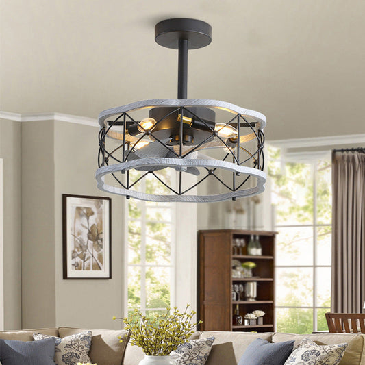 Idyllic American Fan Lamp Nordic Minimalist Dining Room - Tampa Home & Garden Store