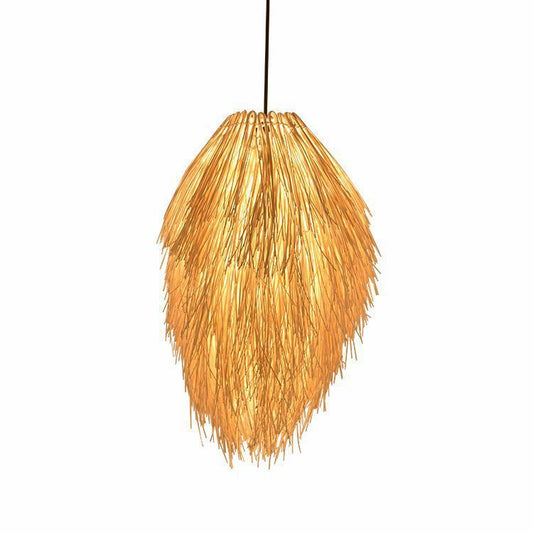 Idyllic Hotel Rattan Chandelier Creative Pine Cone Chandelier - Tampa Home & Garden Store