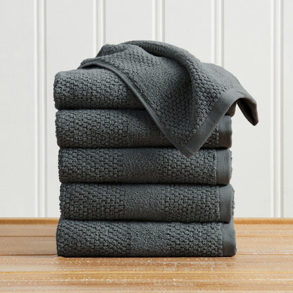 Pure Cotton Woven Bath Towel Set and a Soft Feel