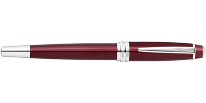 Cross Bailey red lacquer fountain pen with stainless steel trim and clip, medium nib on Tampa Home & Garden Store