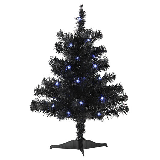 Árbol negro de 18 pulgadas - Preiluminado