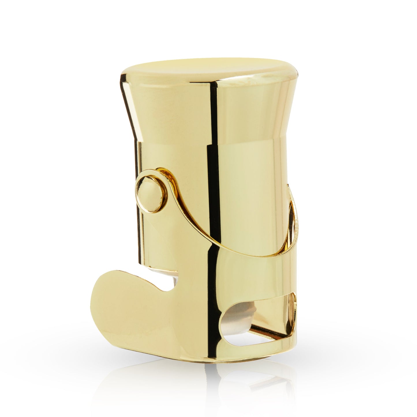 Heavy Gold Plated Champagne Stopper With a Seal