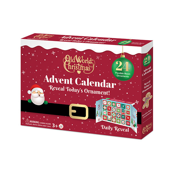Calendario de Adviento - Juego de adornos