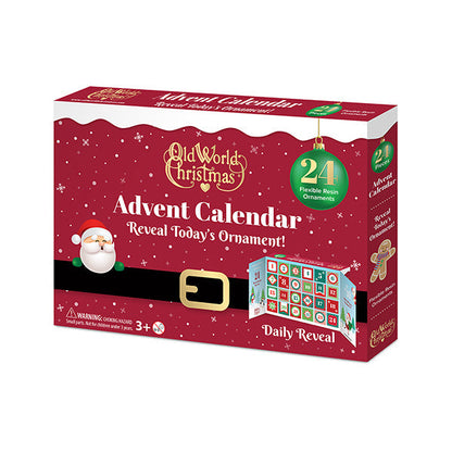 Calendario de Adviento - Juego de adornos