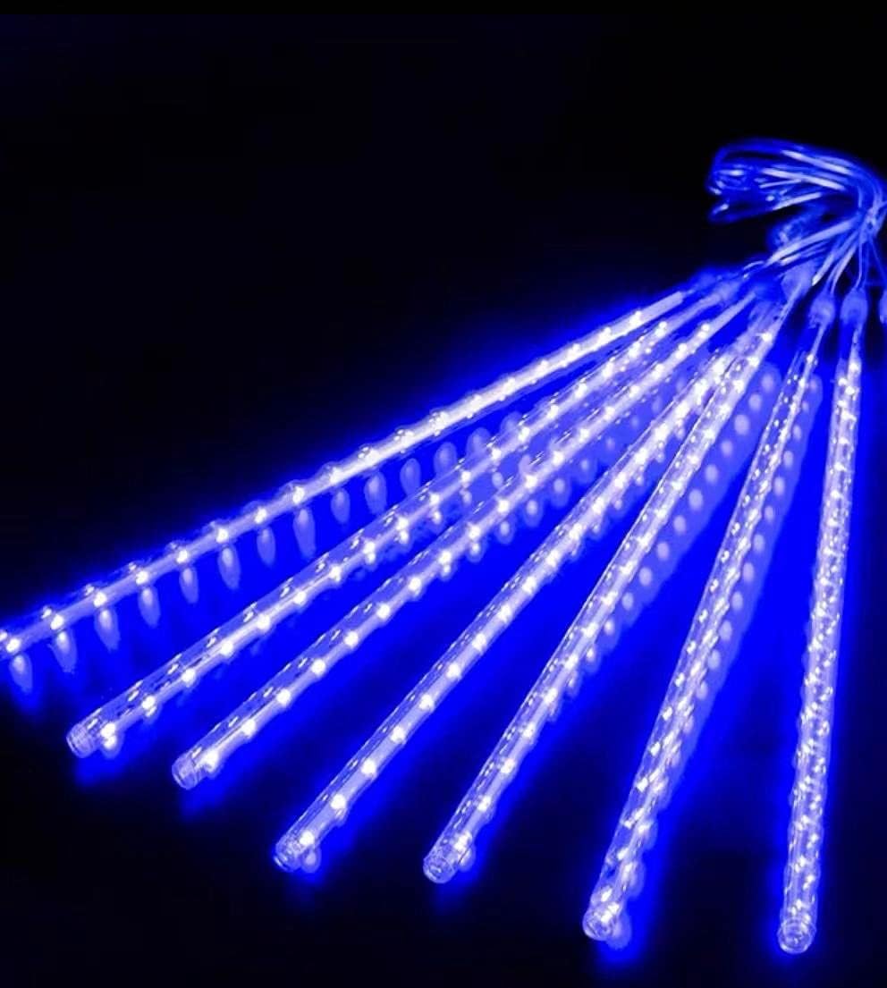 Meteor Lighting blue 480-LED 10-piece Christmas light set on Tampa Home & Garden Store