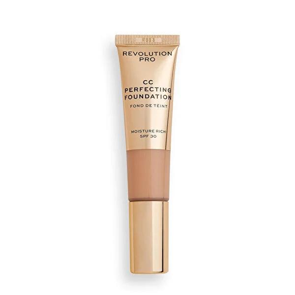 Foundation Revolution Pro CC Perfecting Foundation F3 nude beige with SPF 30 long wear on Tampa Home & Garden Store
