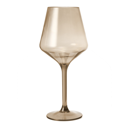 Saint Tropez Acrylic Stemmed Wine Glass Set of 2