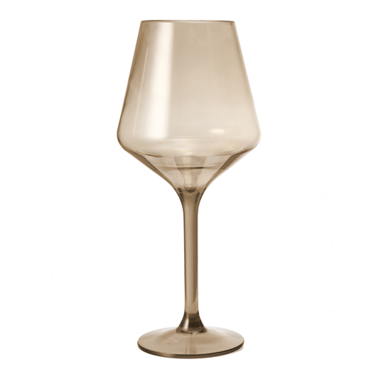 Saint Tropez Acrylic Stemmed Wine Glass Set of 2