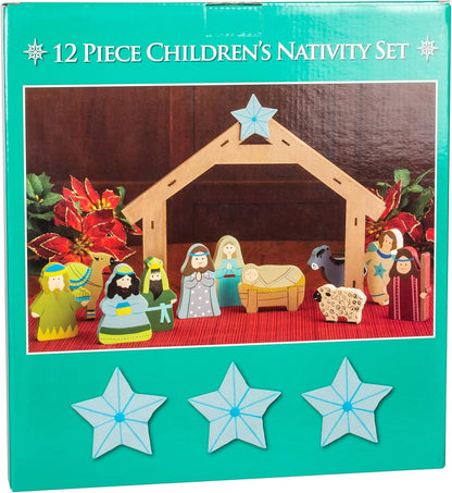 Crèche pour enfants - Ensemble de 12 pièces