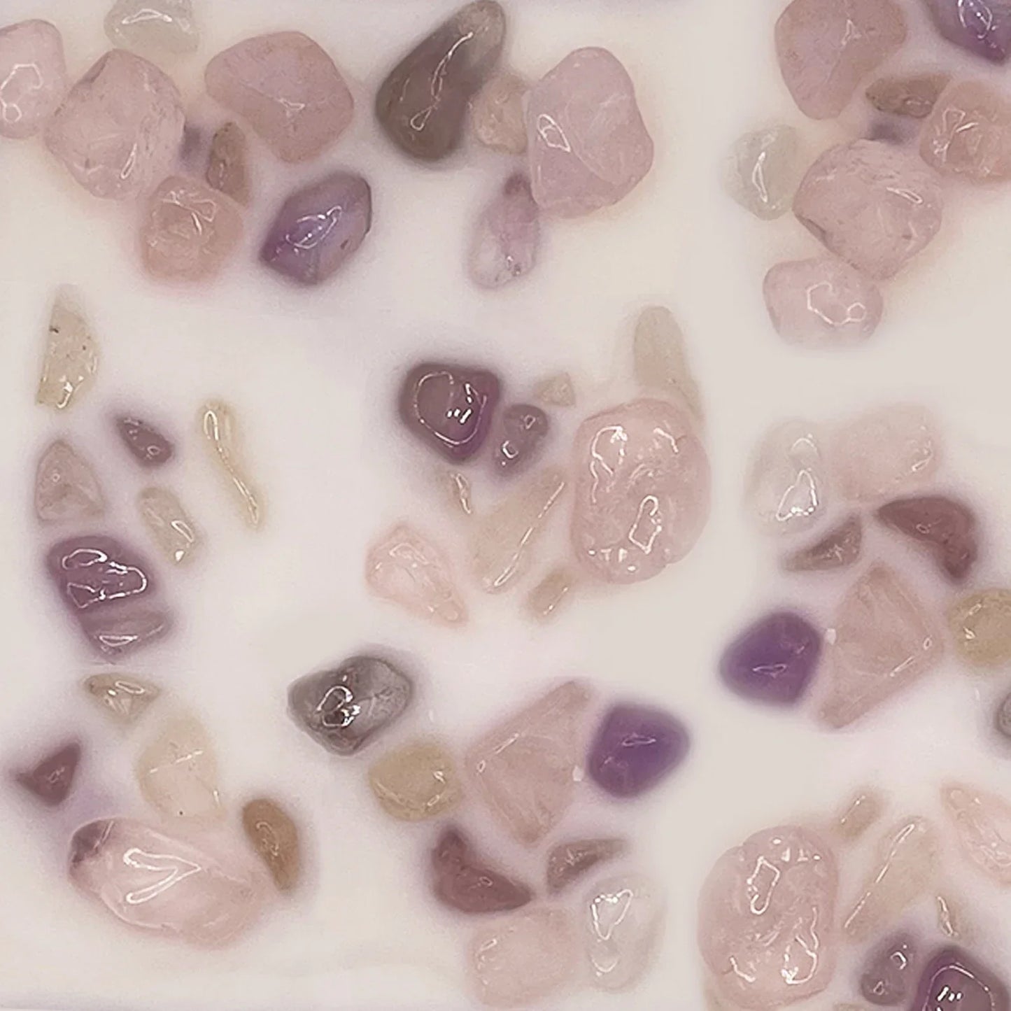 Cera de soja y coco premium mejorada con cristales Orchid Seascape