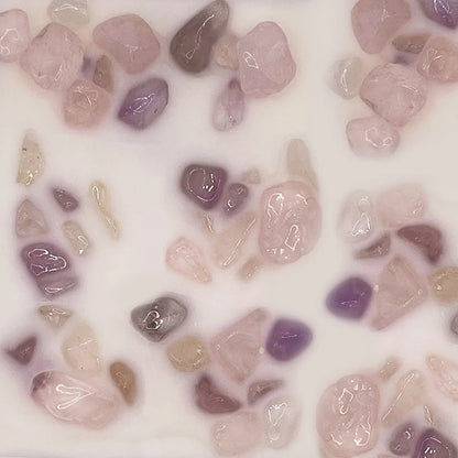 Cera de soja y coco premium mejorada con cristales Orchid Seascape