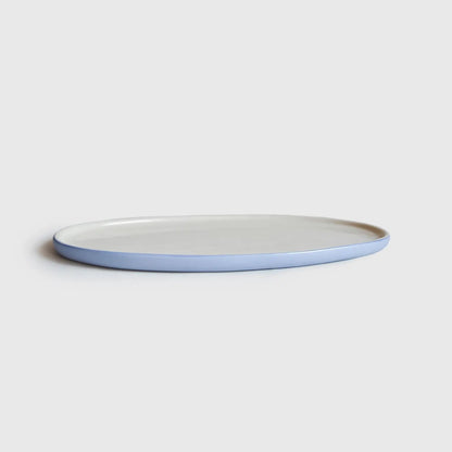 Handmade Porcelain Oval and Chocolate Platter