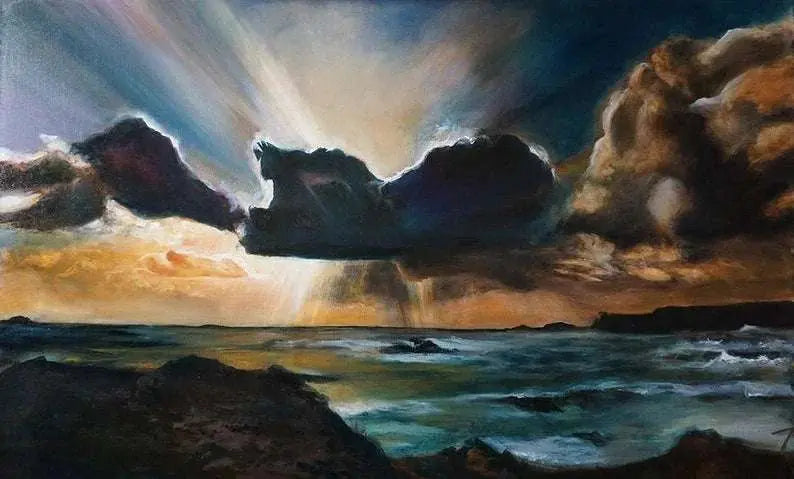 Amanecer de un nuevo día Edición limitada – Impresión artística de archivo