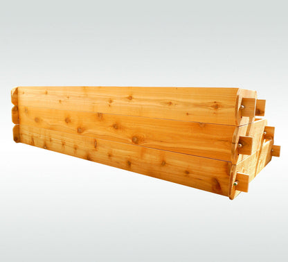 Timberlane Gardens cedar raised garden bed kit, large 3-tier elevated planter on Tampa Home & Garden Store