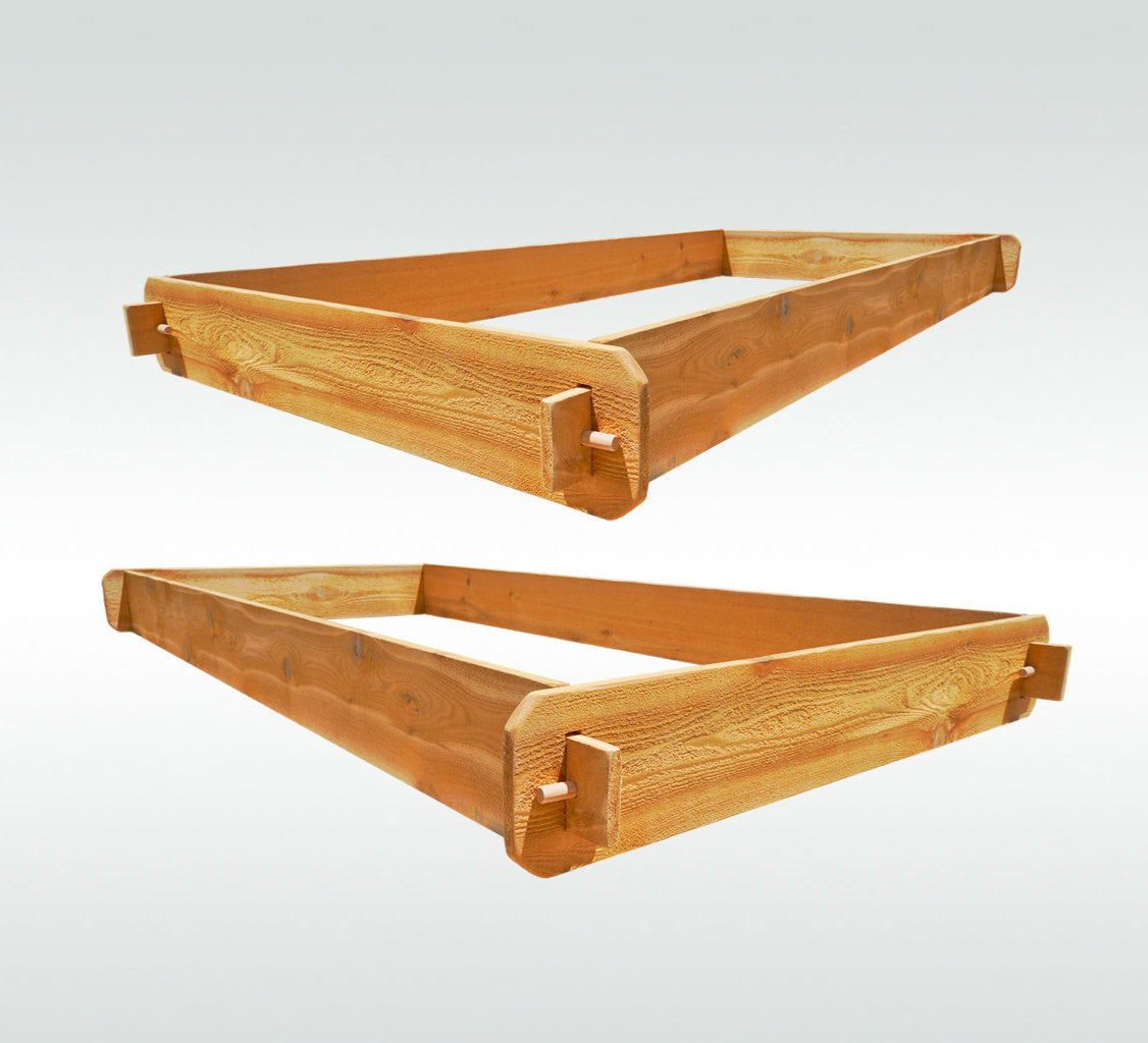 Timberlane Gardens raised garden bed kit two 3x6 cedar beds on Tampa Home & Garden Store
