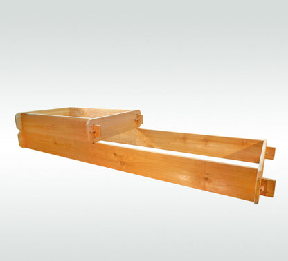 Timberlane Gardens cedar raised garden bed kit 2-tier design on Tampa Home & Garden Store