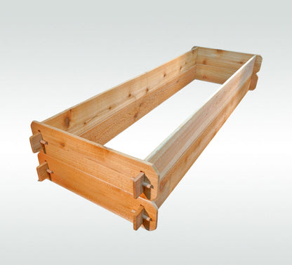 Timberlane Gardens cedar raised garden bed kit double-deep two 2x6 boards on Tampa Home & Garden Store