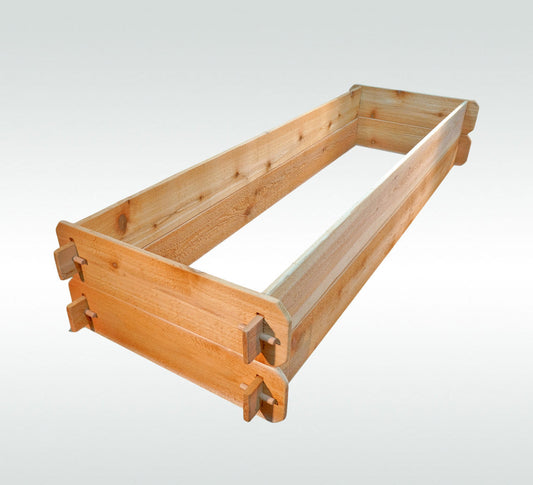 Timberlane Gardens cedar raised garden bed kit double-deep two 2x6 boards on Tampa Home & Garden Store