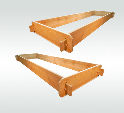 Timberlane Gardens raised garden bed kit double deep, two 2x6 cedar frames, Select Cedar on Tampa Home & Garden Store