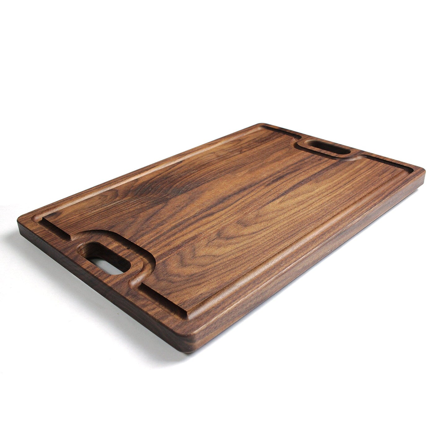 Father’s Day walnut cutting board with juice groove, 18x12, Refine Kitchenware on Tampa Home & Garden Store