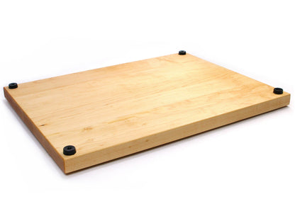 Refine Kitchenware 1.25in Thick XL Butcher Block Maple Cutting Board with Rubber Feet on Tampa Home & Garden Store