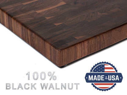XXL Maple end grain cutting board 24x18 inches up to 2 in thick Refine Kitchenware USA made on Tampa Home & Garden Store