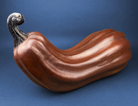 Very Large Ceramic Pumpkin. Vintage Fall, Thanksgiving or Halloween Decoration. Table Centerpiece. Fall Home Decor.