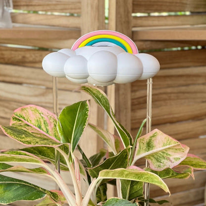 Original Nube Goteante de Lluvia con Encanto de Arcoíris Pastel