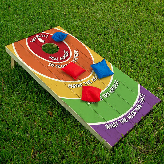 Challenge Circles - Cornhole Board Wrap - Set of 2 - Tampa Home & Garden Store