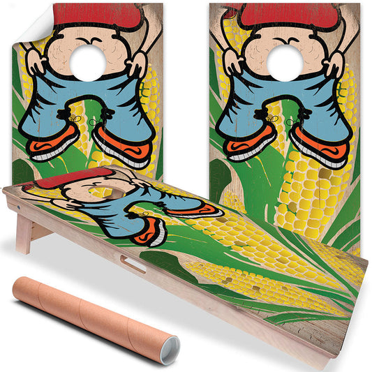 (Kiss My Ass) - Cornhole Board Wrap - Set of 2 - Tampa Home & Garden Store