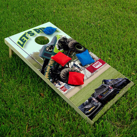 Monster Truck Off-road - Cornhole Board Wrap - Set of 2 - Tampa Home & Garden Store
