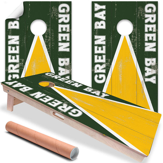 Green Bay Football - Cornhole Board Wrap - Set of 2 - Tampa Home & Garden Store