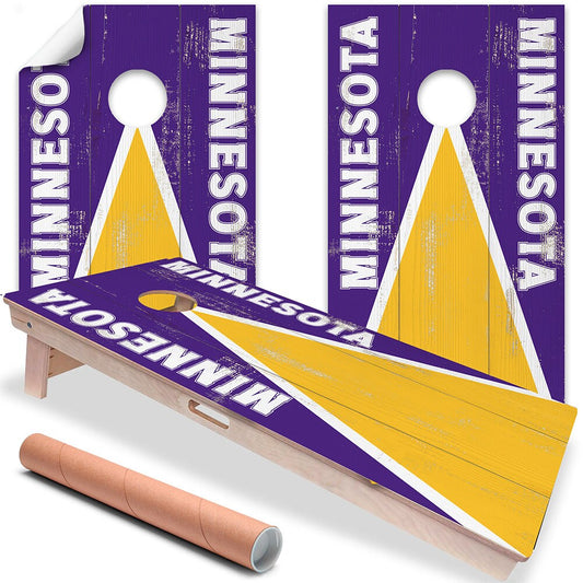 Minnesota Football - Cornhole Board Wrap - Set of 2 - Tampa Home & Garden Store