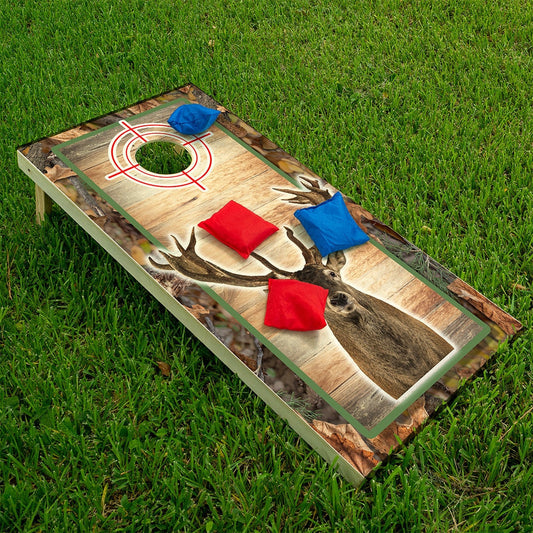 Deer Hunting - Cornhole Board Wrap - Set of 2 - Tampa Home & Garden Store