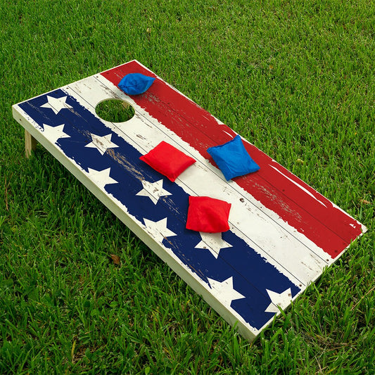 Stars and Stripes - Cornhole Board Wrap - Set of 2 - Tampa Home & Garden Store