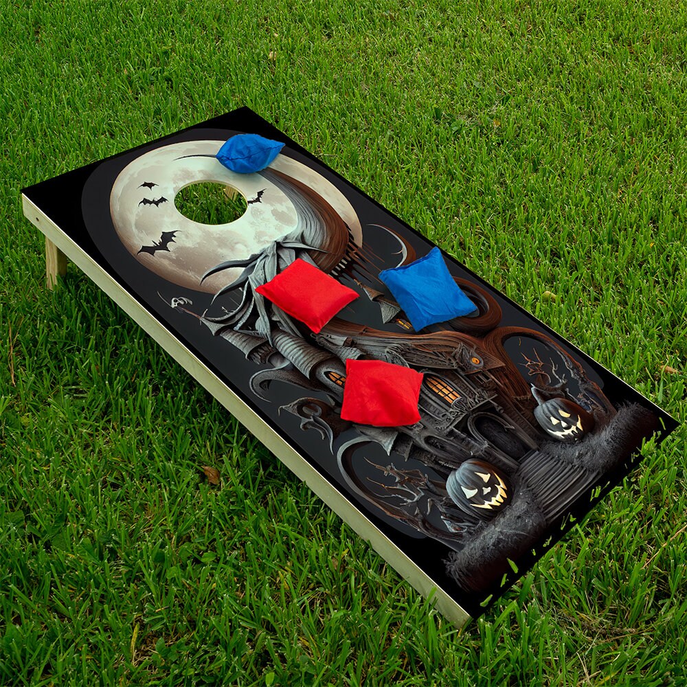 Nightmare Before Christmas - Funda para tablero de cornhole - Juego de 2