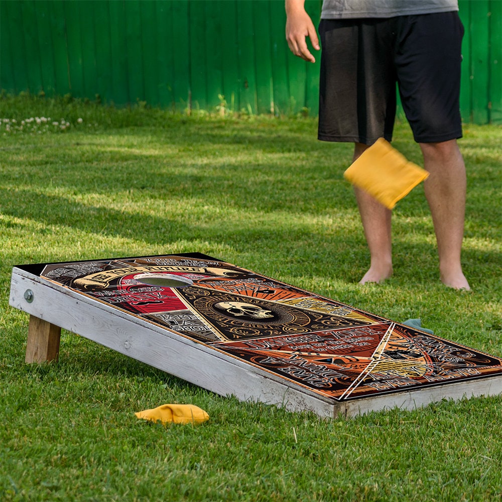Tablero Ouija - Revestimiento para tablero de Cornhole - Juego de 2