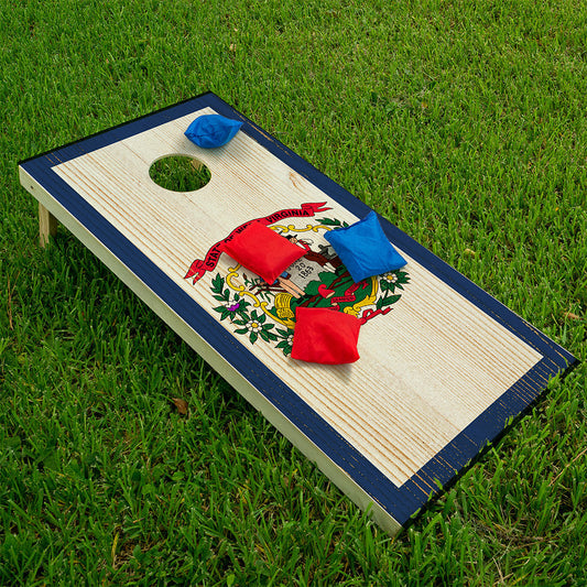 West Virginia State - Cornhole Board Wrap - Set of 2 - Tampa Home & Garden Store