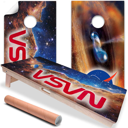 Outer Space - Cornhole Board Wrap - Set of 2 - Tampa Home & Garden Store